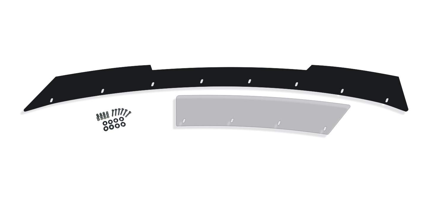 PSDesigns Venom Series Charger 2-Piece Wickerbill Spoiler for 2011-2014 Dodge Challenger RT Daytona - Includes RivNut Tool - High Performance Rear Wing for Racing & Street Use