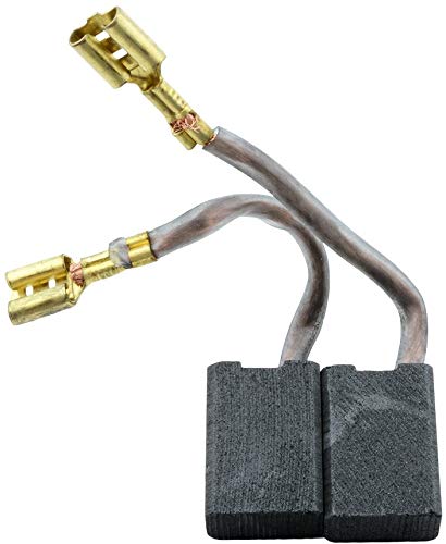 Milwaukee AG21-230E Carbon Brushes Replacement - Compatible with Milwaukee AG21-230E Power Tools - Includes Cable & Connector - Replaces Part Numbers 4.931.329.116, 4.931.369.479 & 4931 36 94 79 - Ideal for Power Tool Maintenance and Repair