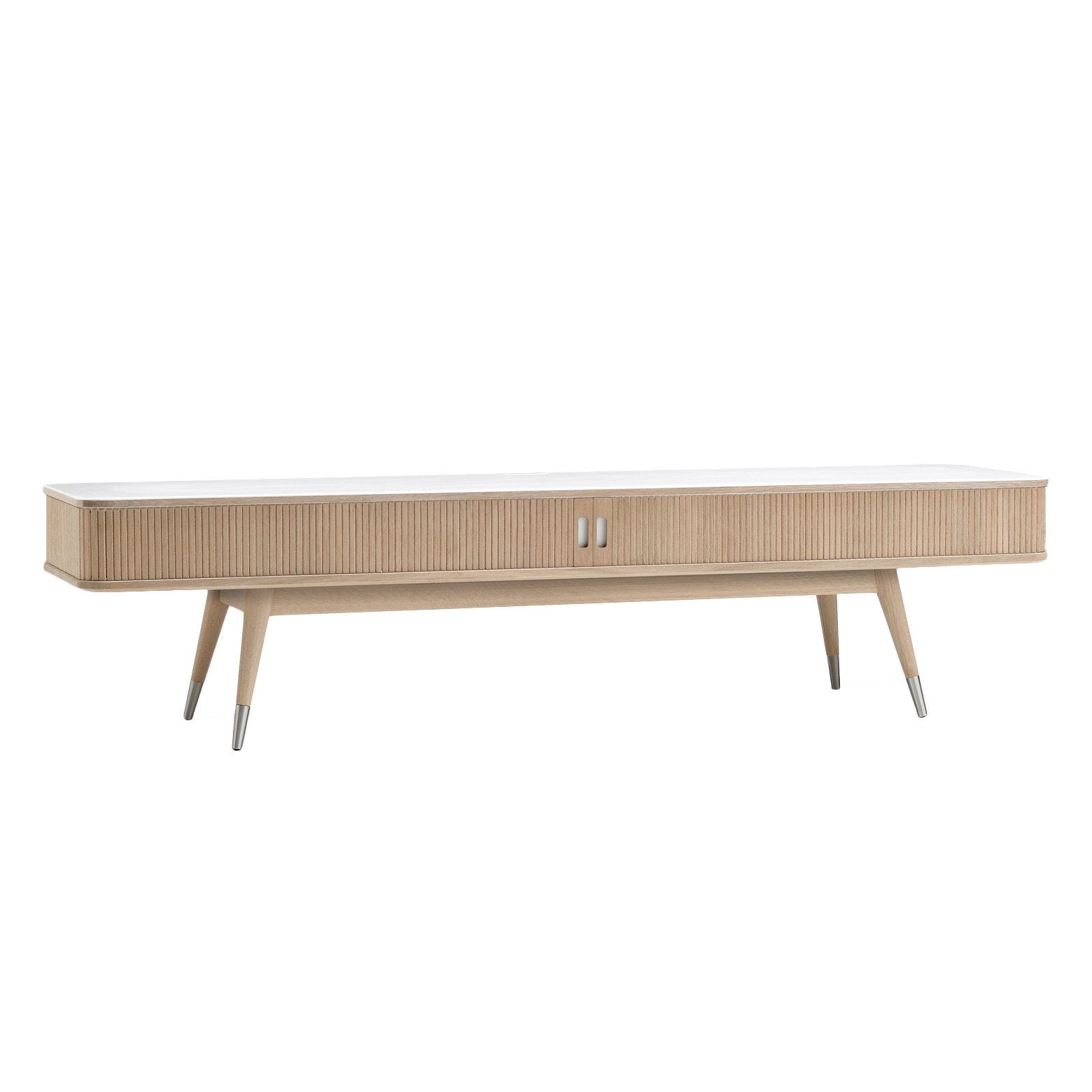 Nissen Gehl MDD AK2720 TV Stand Shelving Unit - Modern Entertainment Center with Storage for Living Room, Bedroom & Home Theater