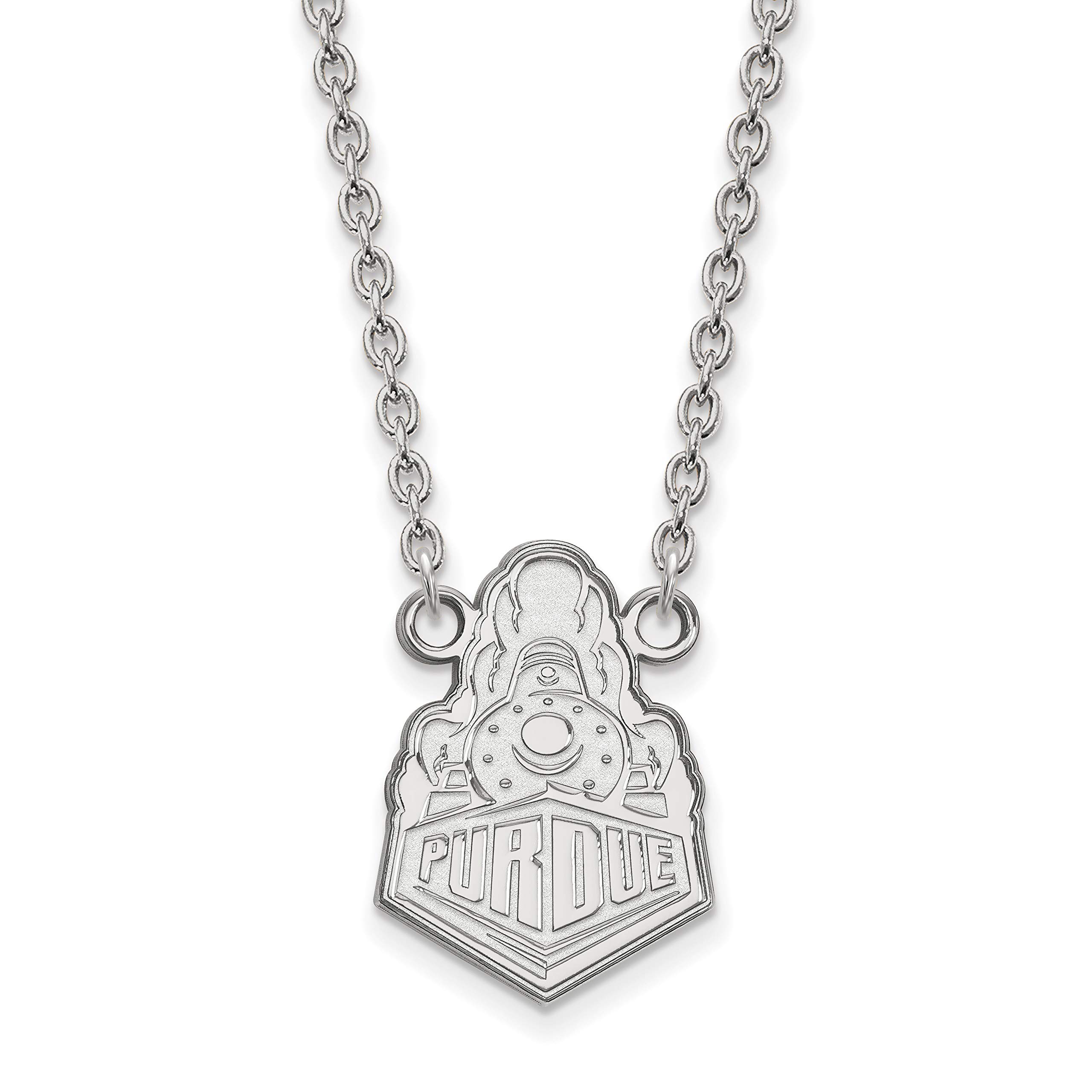 Purdue University Boilermakers Sterling Silver Mascot Pendant Necklace - Perfect for Game Day & School Spirit Gifts