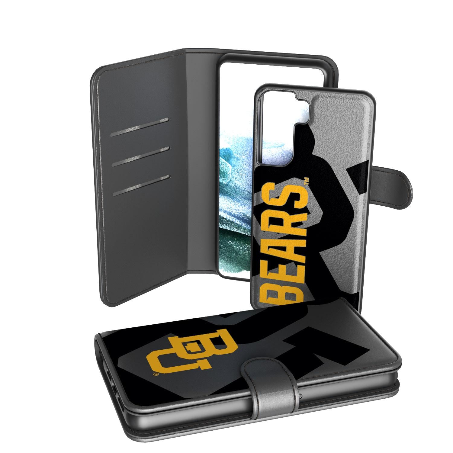 Baylor Bears Tilt Wallet Case for iPhone - Slim RFID Blocking Credit Card Holder with Stand - Perfect for Game Day & Everyday Use