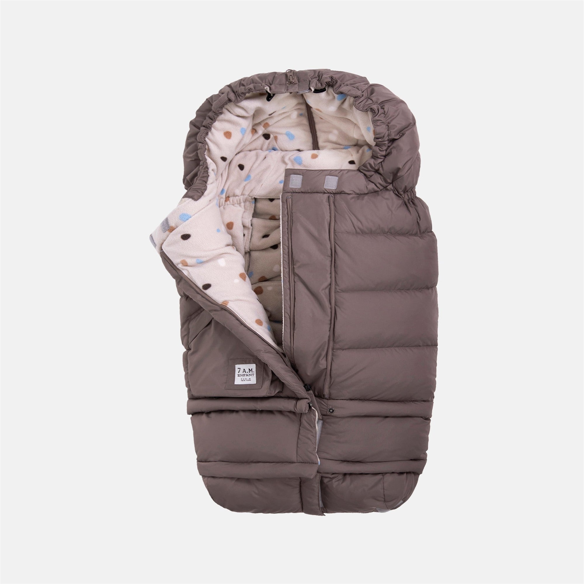7AM Enfant Evolution 212 Baby Blanket - Soft & Warm Infant Swaddle Blanket for Newborns & Toddlers - Perfect for Nursery, Stroller, and Travel Use - Ash Color