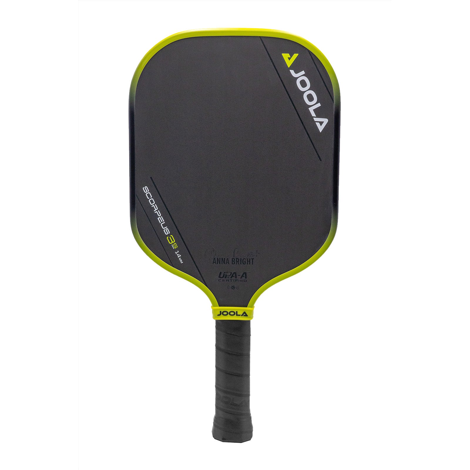 JOOLA Anna Bright Scorpeus 3S 14mm Pickleball Paddle - Premium Carbon Fiber Surface for Enhanced Spin & Control - Perfect for Competitive Play & Outdoor Pickleball Games