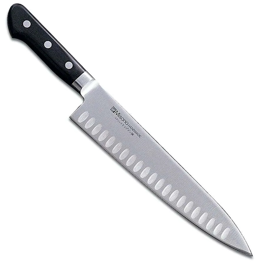 Premium Misono Molybdenum Steel Hollow Ground Chef Knife - Professional Japanese Kitchen Knife for Slicing, Dicing & Chopping - Ideal for Chefs, Home Cooks & Culinary Enthusiasts