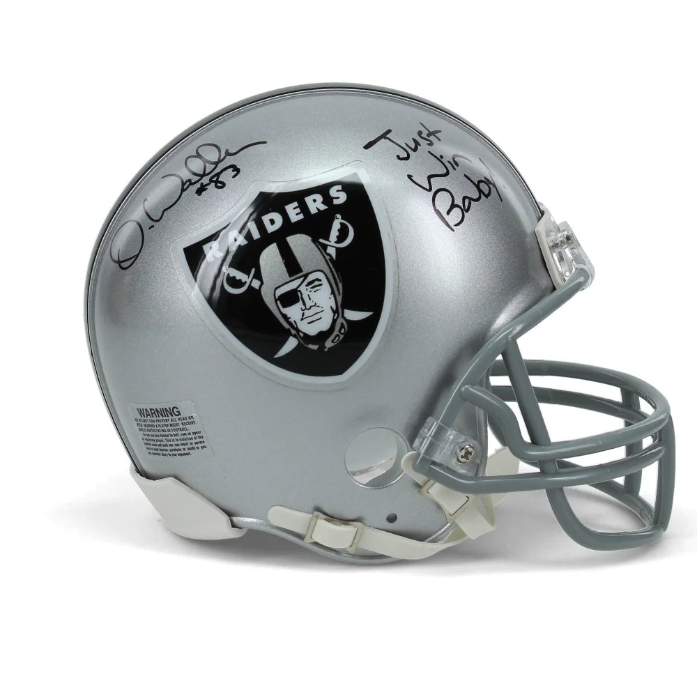 Darren Waller Autographed Las Vegas Raiders Mini Helmet with 