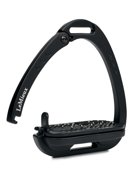 Le Mieux Vector Balance & Control Stirrup - Premium Equestrian Stirrups for Enhanced Stability & Performance | Perfect for Dressage, Jumping & Riding Comfort