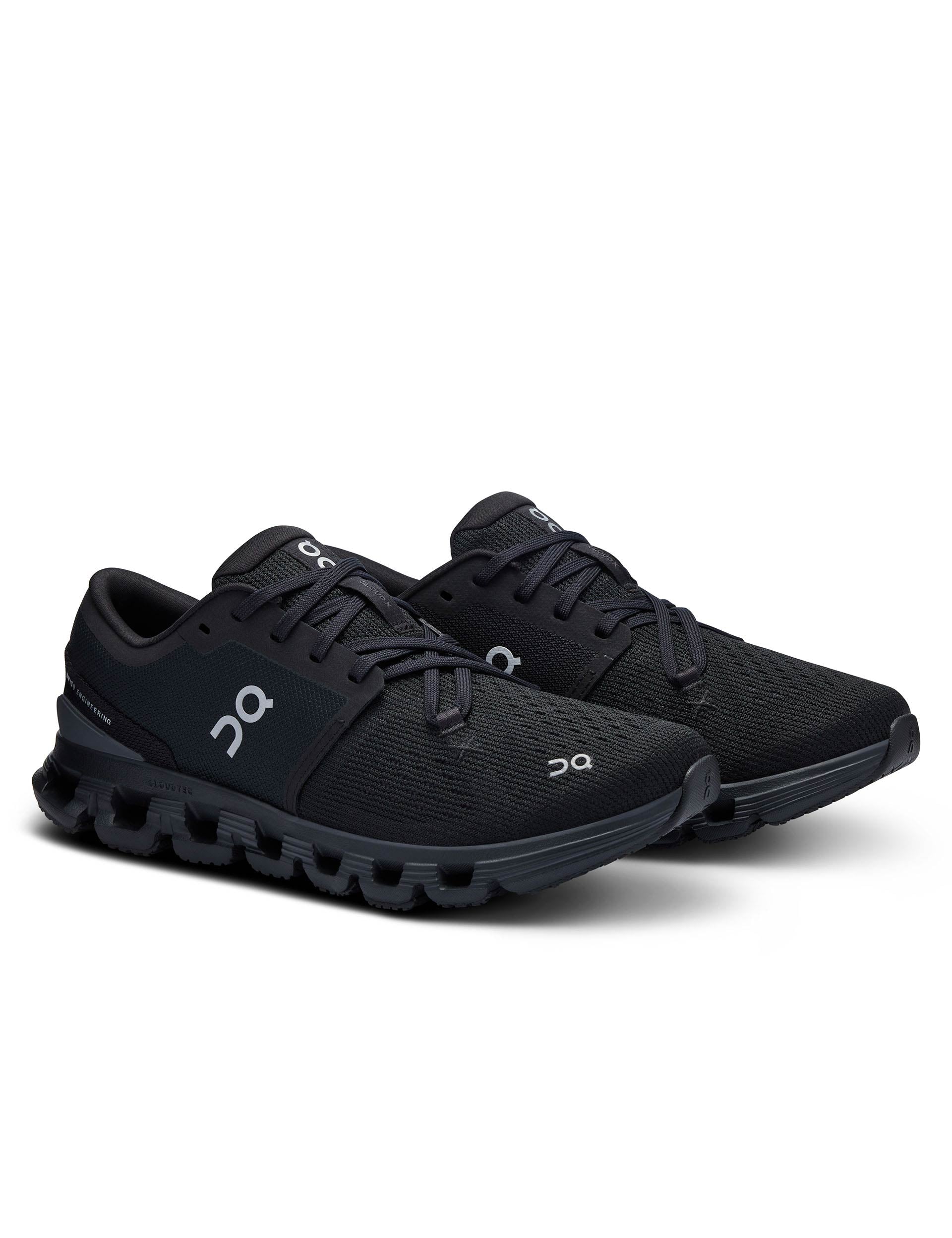 Cloud X 4 Running Shoes - Black/Eclipse Color - Lightweight & Breathable for Men & Women - Perfect for Jogging, Gym Workouts & Daily Wear