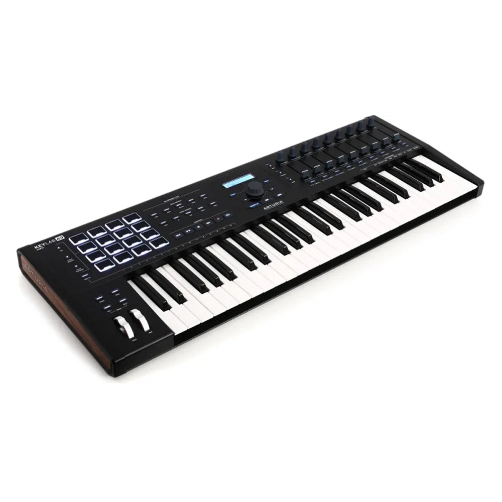 Arturia KeyLab MKII 49-Key MIDI Keyboard Controller with DAW Software | Professional Music Production for Studio & Live Performance (Black)
