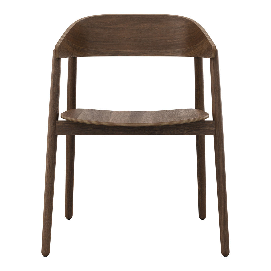 BY Kato AC2 Side Chair - Modern Wooden Dining Chair with Comfortable Cushion - Perfect for Kitchen, Dining Room, and Office Use