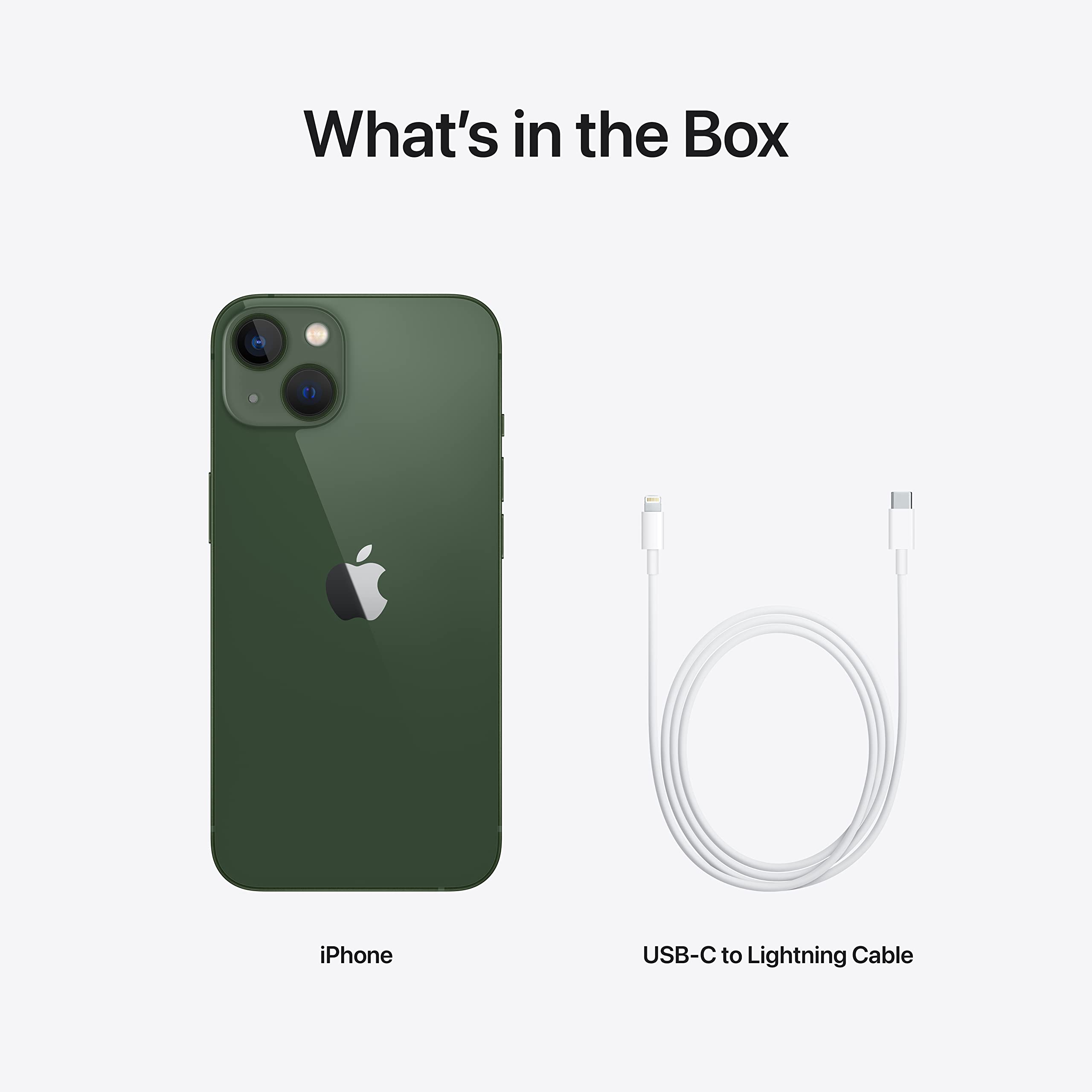 Apple iPhone 13 128GB Unlocked Smartphone - Premium Renewed Green | Perfect for Travel, Business & Everyday Use