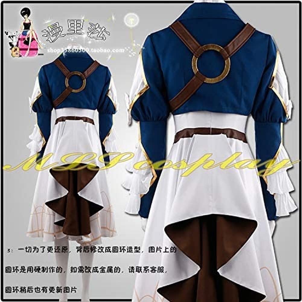 Violet Evergarden Anime Cosplay Costume - Full Outfit for Halloween, Conventions & Themed Parties | Perfect for Cosplay Enthusiasts & Anime Fans