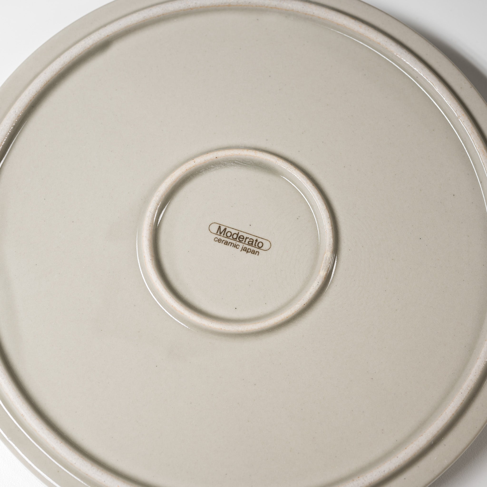Moderato Ceramic Dinner Plate 7.5 Inches - Elegant White Porcelain Dish for Dining, Serving & Decor - Perfect for Restaurants, Weddings & Home Tableware
