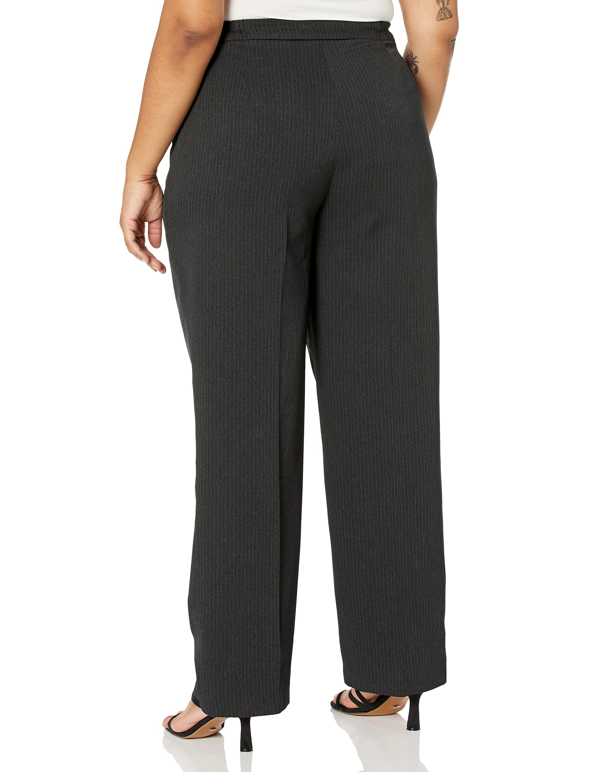 Plus Size Women's Jacket & Pant Suit Set - Professional Office Wear for Business Women - Perfect for Work, Interviews & Formal Events (Style 50041021-169)