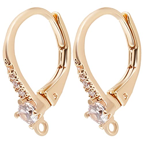 Round Cubic Zirconia Earring