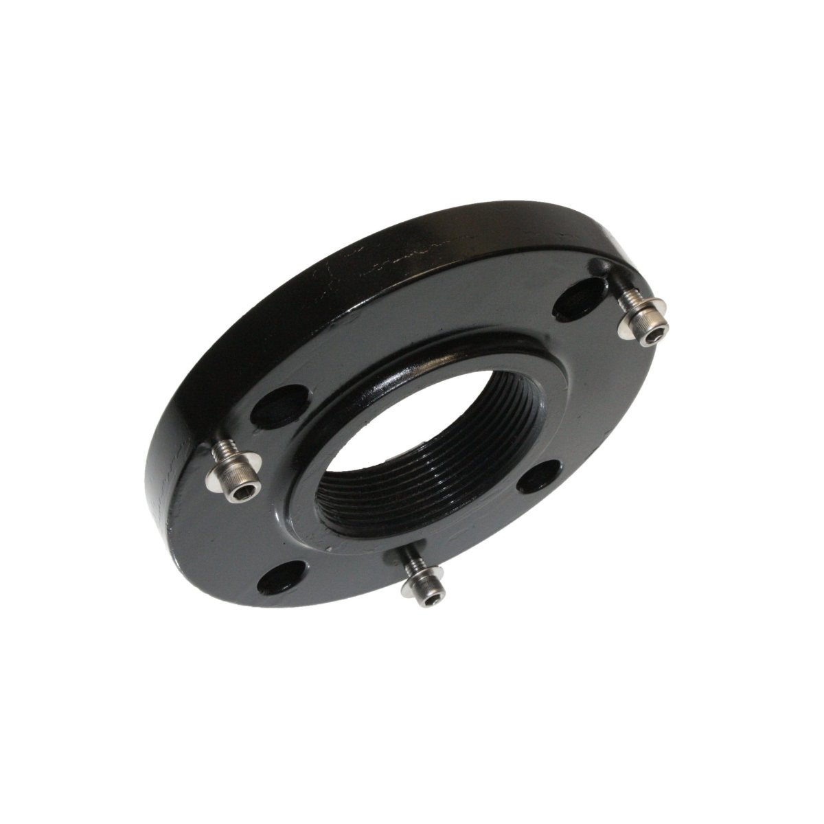 AM52 3 Flange Plate - Heavy Duty Steel Mounting Bracket for Industrial Equipment & Machinery | Perfect for Construction, Automotive, and Manufacturing Applications