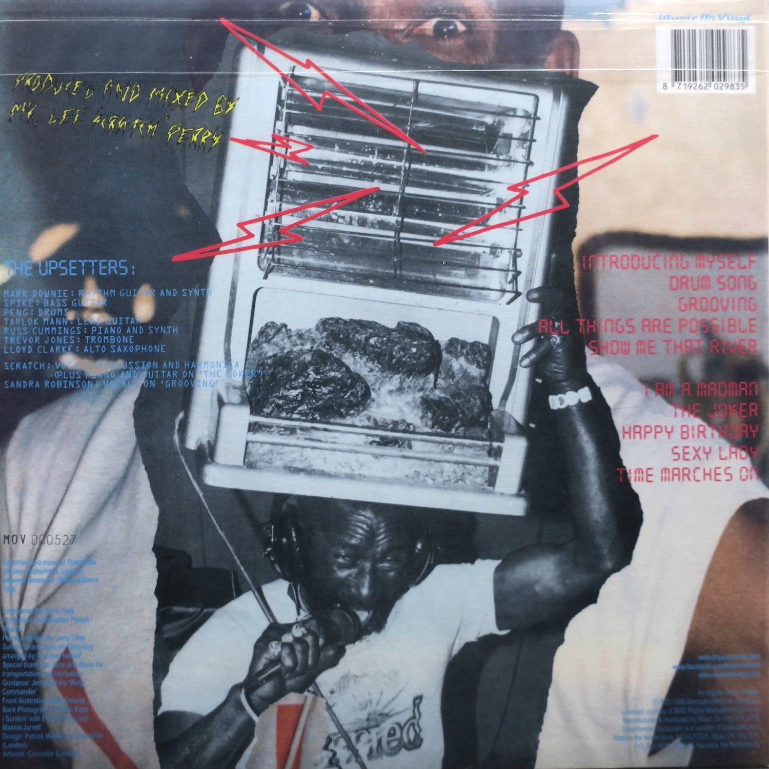 LEE SCRATCH PERRY 'Battle Of Armagideon (Millionaire Liquidator)' 180g RED Vinyl LP Record (1986 Dub Reggae Music) - Perfect for Vinyl Collectors & Reggae Music Lovers