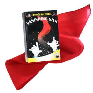 Vanishing Silk Hanky Magic Trick - Professional Adult Size Handkerchief for Magicians | Perfect for Stage Shows, Close-Up Magic & Illusion Performances