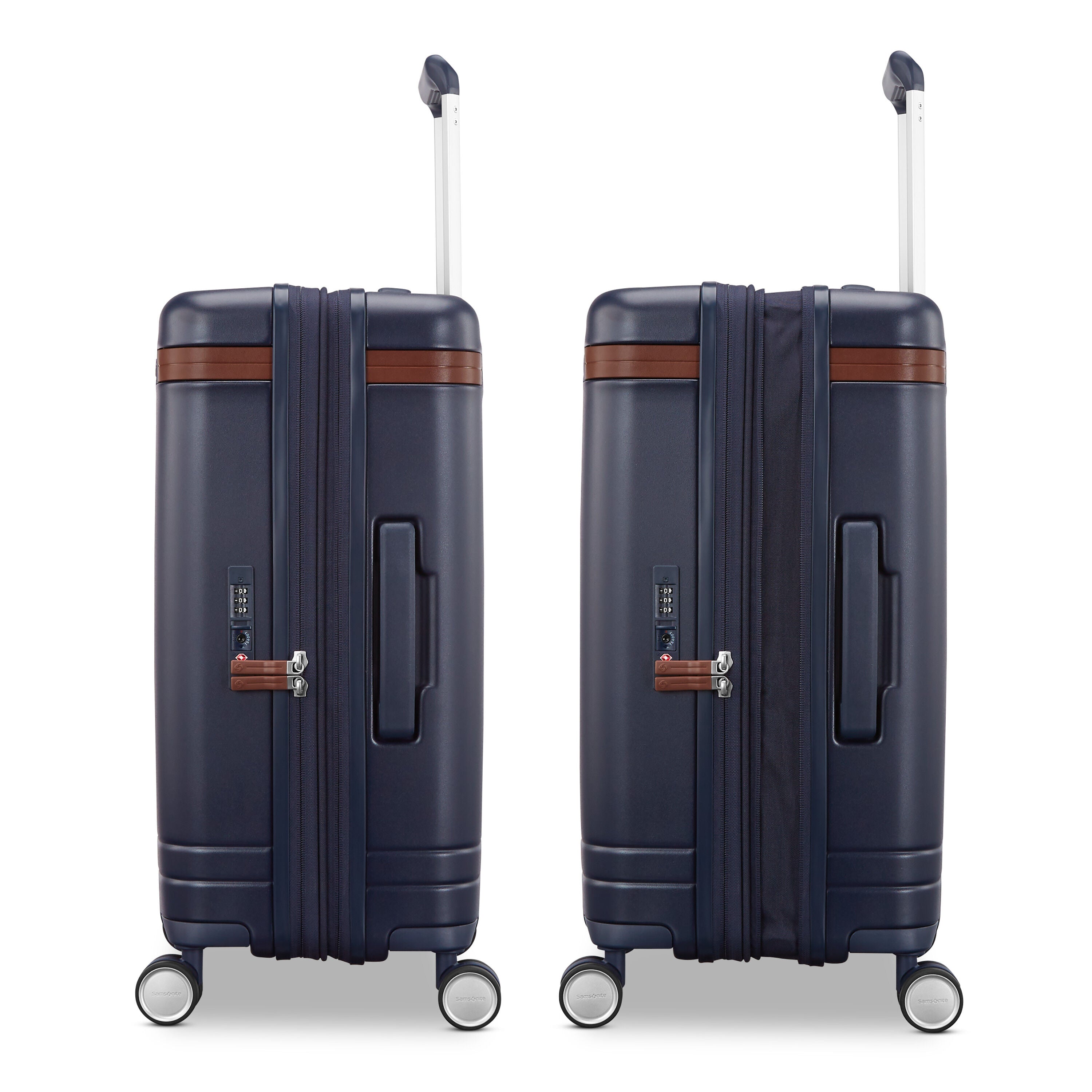 Samsonite Virtuosa Spinner Small Expandable Carry On Luggage - Lightweight Hardshell Suitcase for Air Travel, Business Trips & Weekend Getaways