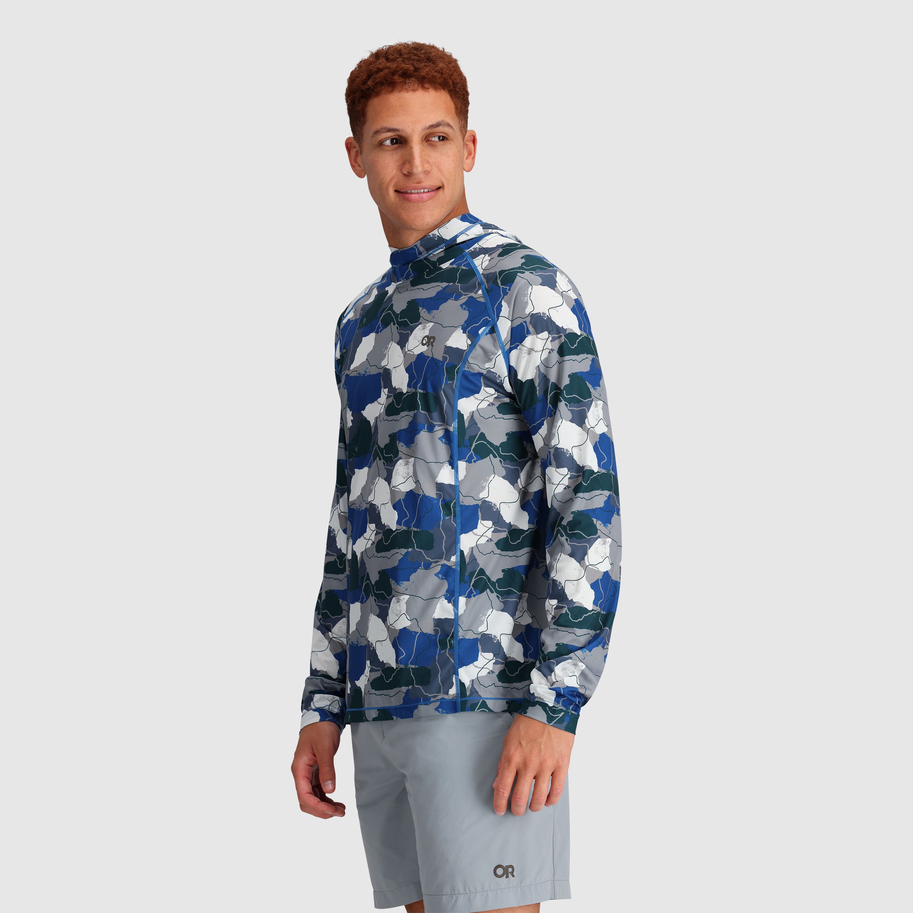 Men's Echo Printed Hoodie - Soft Cotton Pullover Sweatshirt with Stylish Graphic Design for Casual Wear, Street Fashion & Outdoor Activities