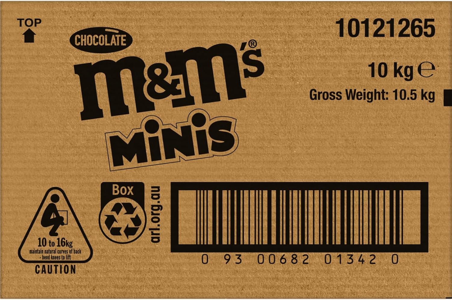 Mars M&M's Mini Milk Chocolate Candy Bulk 10kg (22 lbs) - Perfect for Parties, Baking, Halloween & Christmas Treats