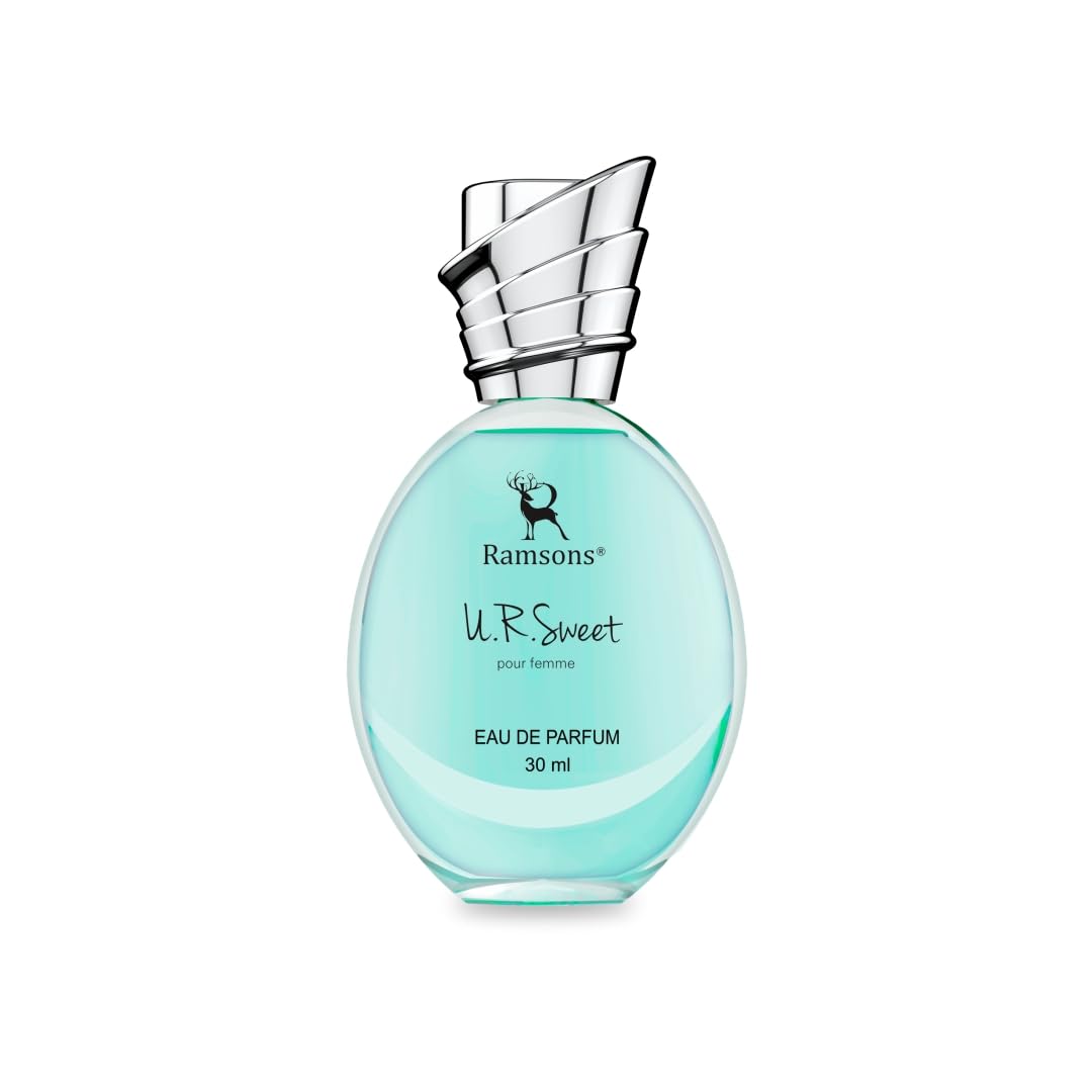 Ramsons U R SWEET Eau De Parfum for Women - 30ml Floral Fruity Fragrance with Peach, Plum, Orange Blossom, Honey, Jasmine, Rose & Vanilla Notes | Daytime Wear, Date Night, Office & Special Occasions