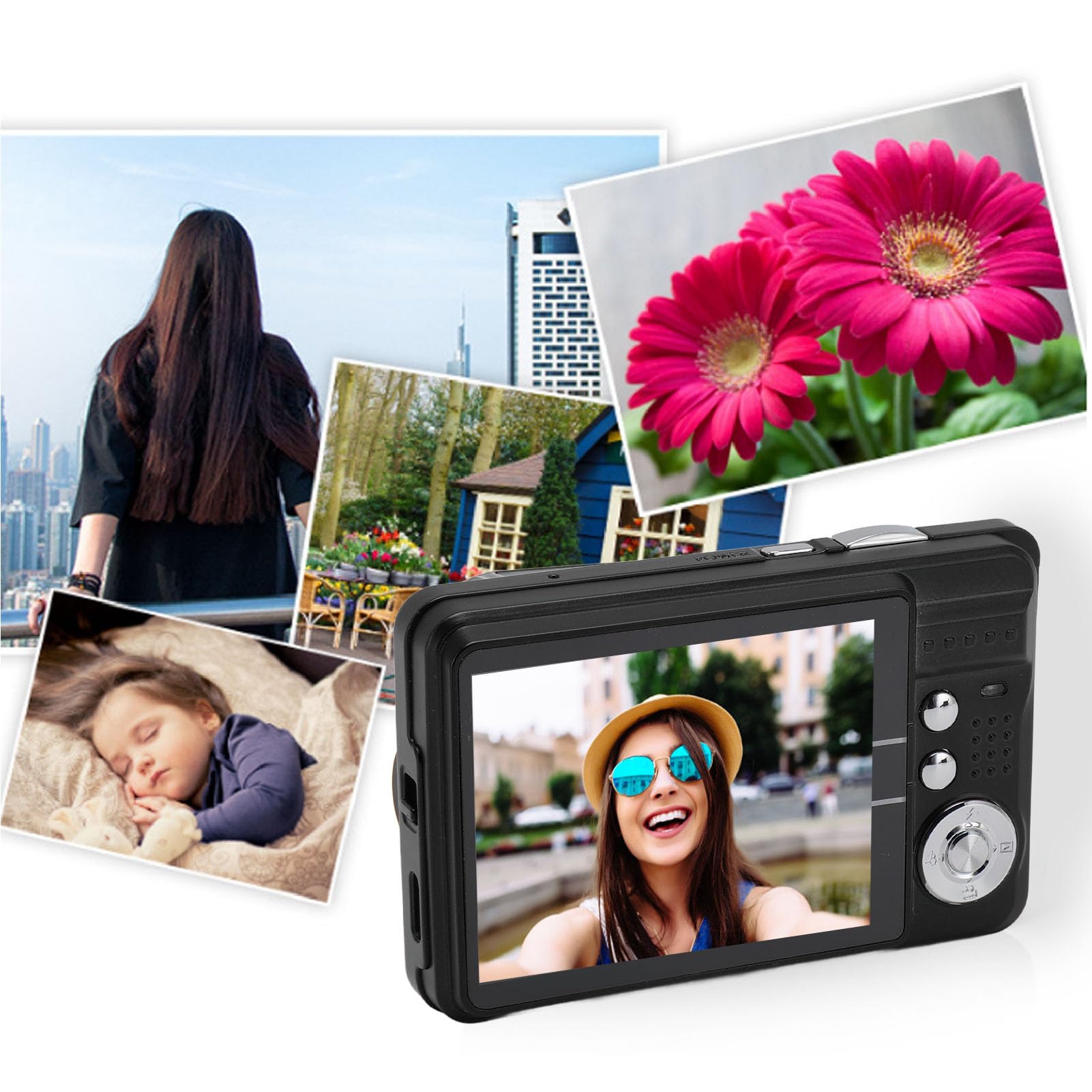 4K 48MP Digital Camera for Teens - 2.7