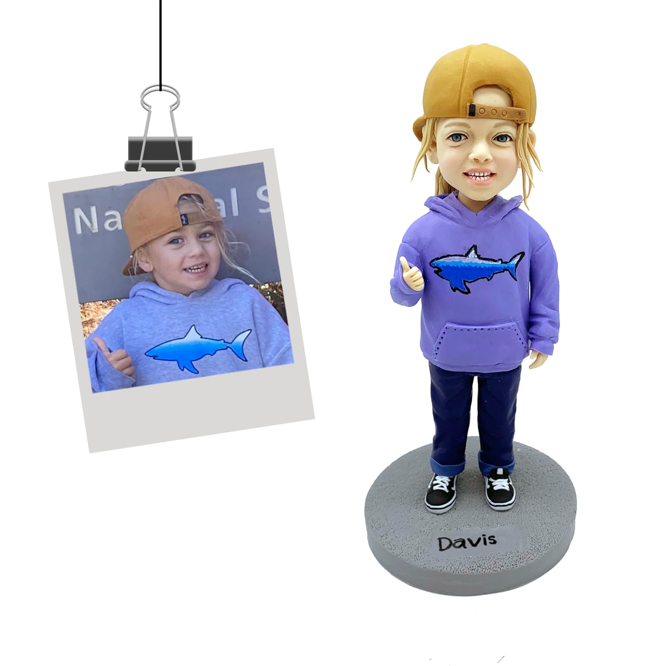 Custom Bobblehead from Photos - Personalized Birthday Gift Sculpture - Unique Handmade Figurine for Anniversaries, Weddings & Special Occasions