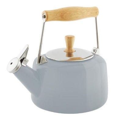 Chantal Sven Stainless Steel Whistling Tea Kettle - 1.8 Quart Stovetop Water Boiler for Tea, Coffee & Hot Beverages - Perfect for Home, Office & Camping Use
