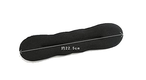 LondonExpress Magic Sponge Hair Styling Bun Maker - Twist Curler Tool Clip for Donut Bun (Large & Small Sizes) - Perfect for Updos, Ponytails & Special Occasions