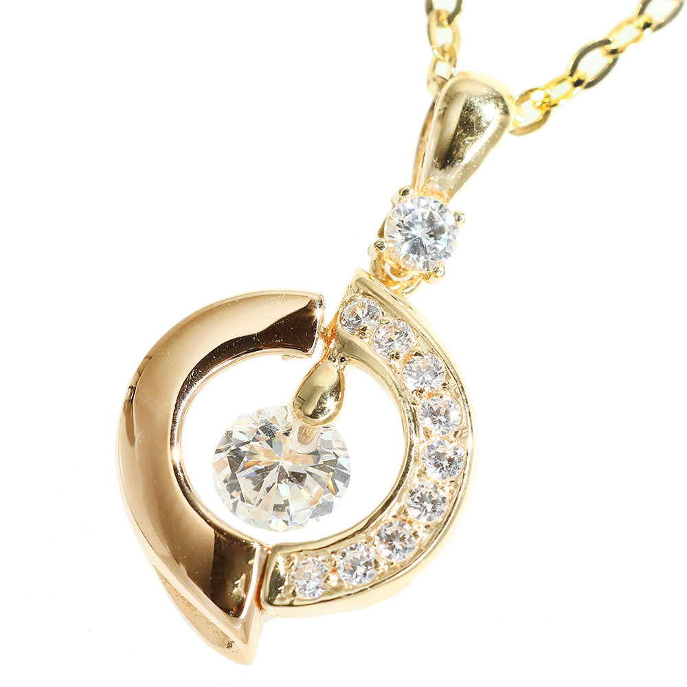 14K/18K Gold Zircon Necklace for Women - Elegant Cubic Zirconia Pendant Jewelry Gift for Birthday, Anniversary & Special Occasions