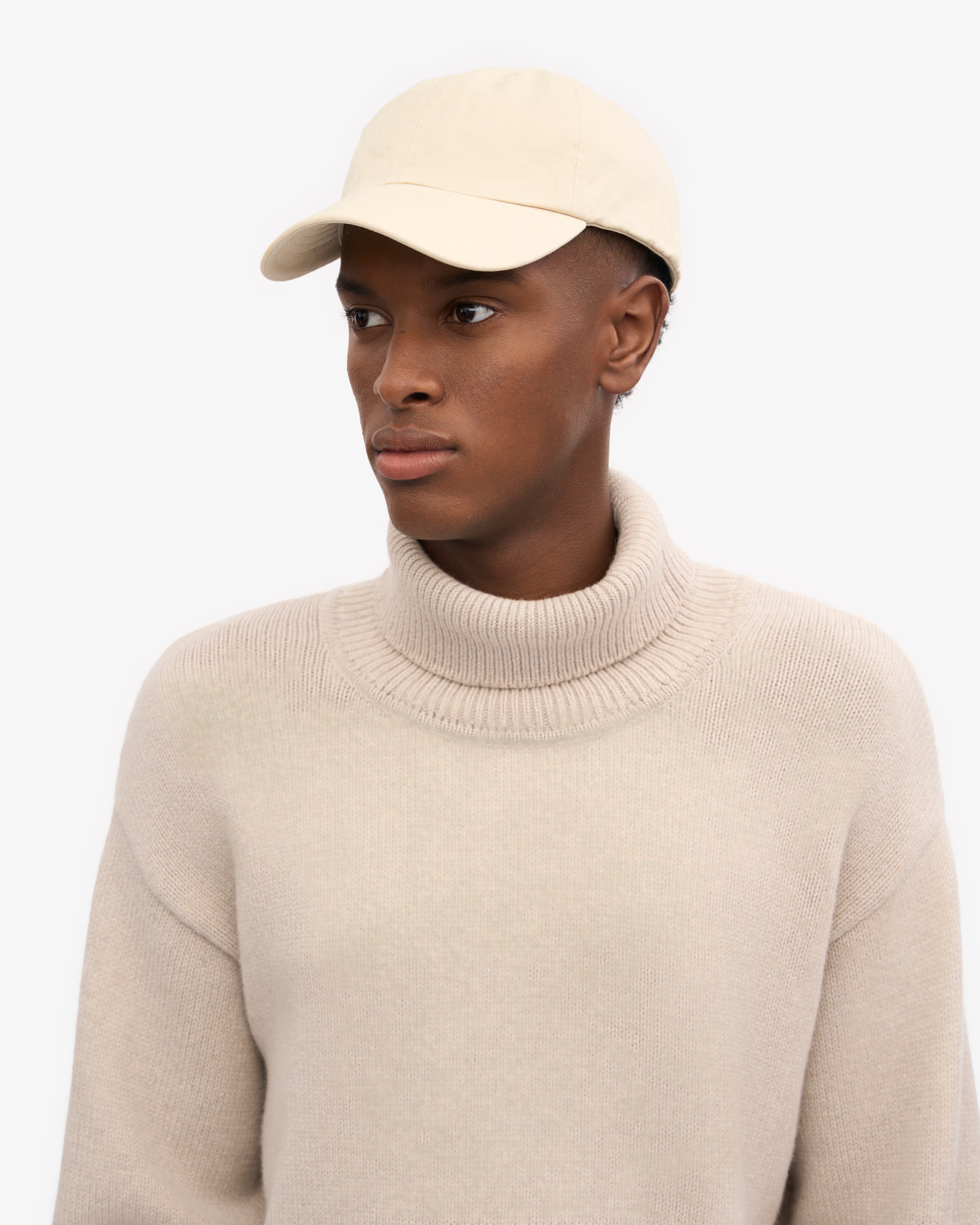 Organic Cotton Baseball Cap - Ivory White for Men & Women - Perfect for Outdoor Activities, Sports & Casual Wear