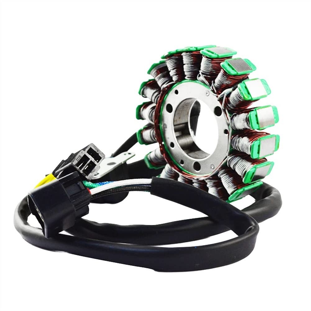 AmBAYZ Coil Stator Magnet Motorcycle Generator Stator Coil Assembly Kit - Compatible with Suzuki DRZ400, LTZ400, LTZ, DRZ 400 & Kawasaki KLX400, KLX 400 (2003-2004) - High-Performance Replacement Part for Off-Road & Adventure Motorcycles