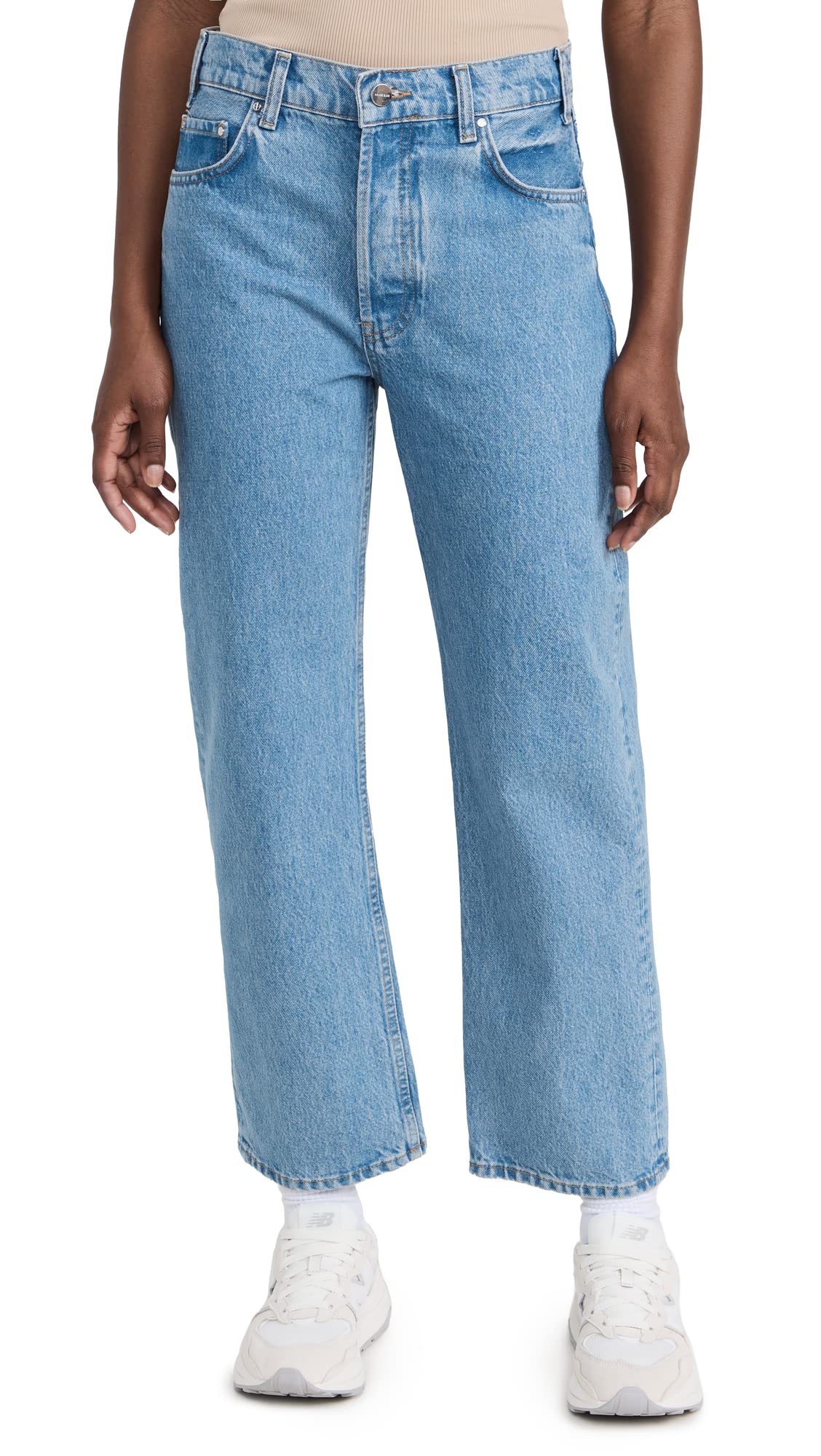 ANINE BING Women's High-Rise Skinny Jeans - Stretch Denim Pants for Casual & Night Out | Perfect for Work, Date Night & Everyday Wear