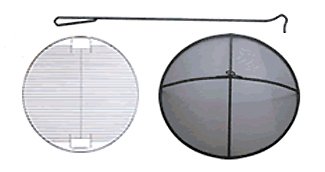 Patina Products F110 30-Inch Steel Fire Pit for Garden, Backyard, and Outdoor Decor - Perfect for Camping, Patio, and Bonfire Nights