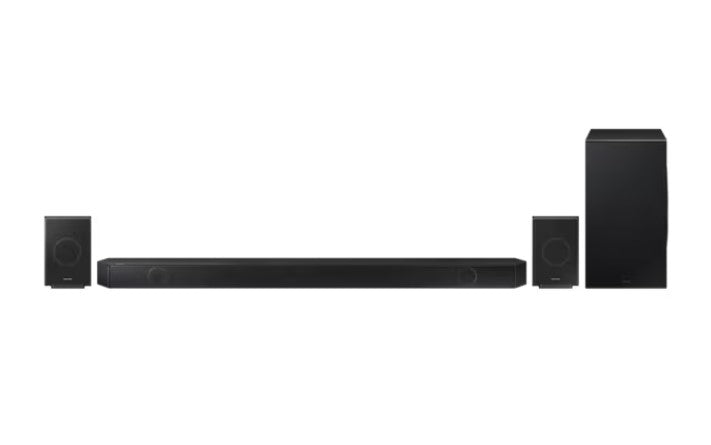 Samsung HW-Q990D 11.1.4ch Dolby Atmos Soundbar with Wireless Subwoofer & Rear Speakers - Premium Home Theater System for Movies, Gaming & Music (HW-Q990D/ZC) - Perfect for Living Room Entertainment