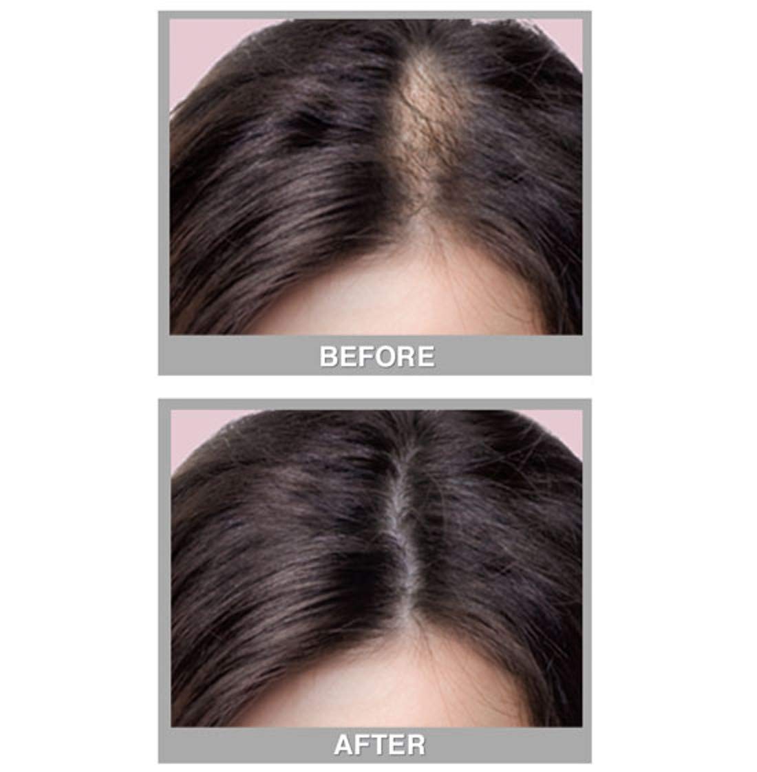Dark Brown Cover Your Gray Fill In Powder - Quick & Easy Root Touch Up for Natural-Looking Hair - Perfect for Home Use, Travel & Everyday Styling