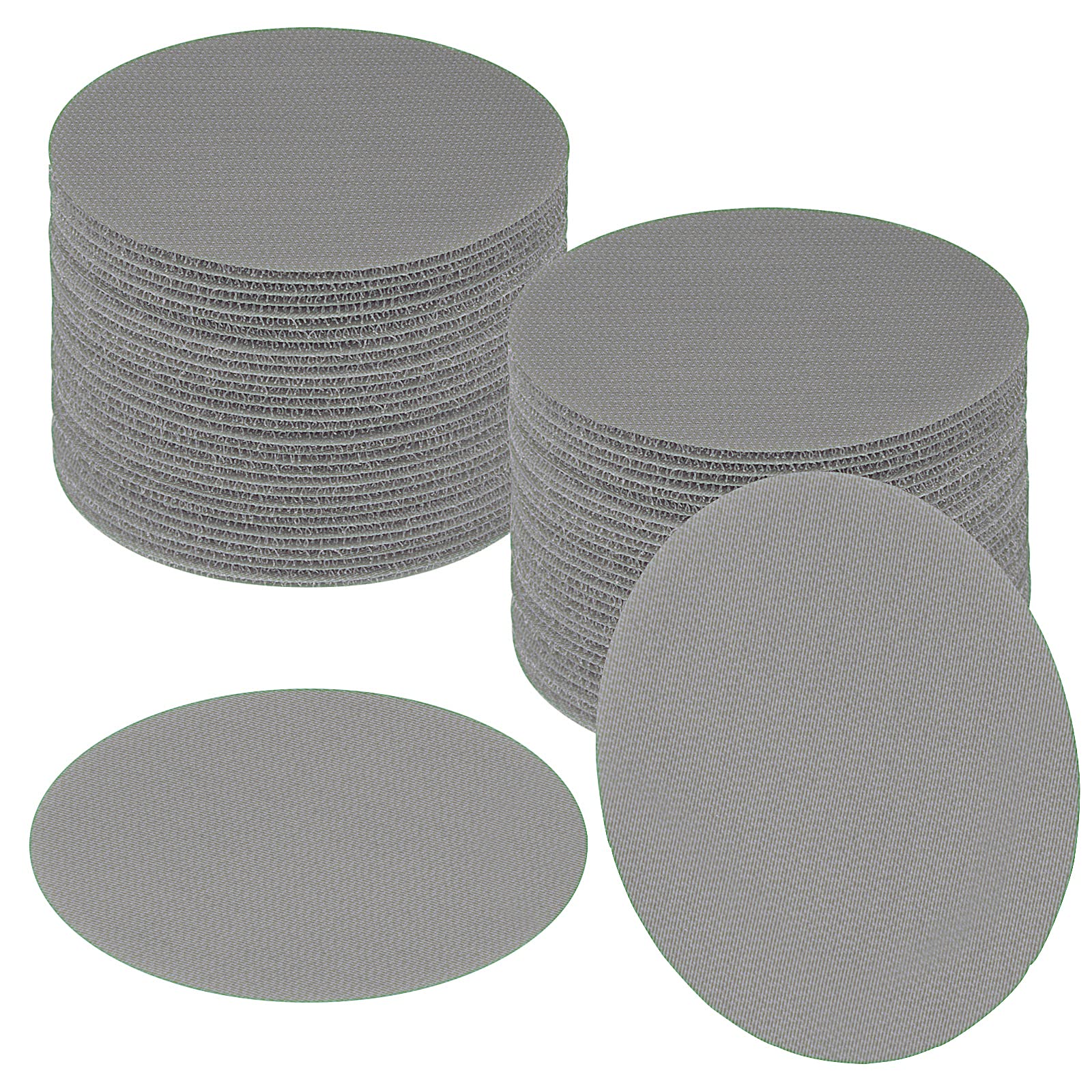 48 Pcs Grey Carpet Spots Markers - Non-Slip Floor Dots for Classroom Seating, Social Distancing & Organization | Perfect for Teachers, Preschool, Daycare & Kids' Play Areas