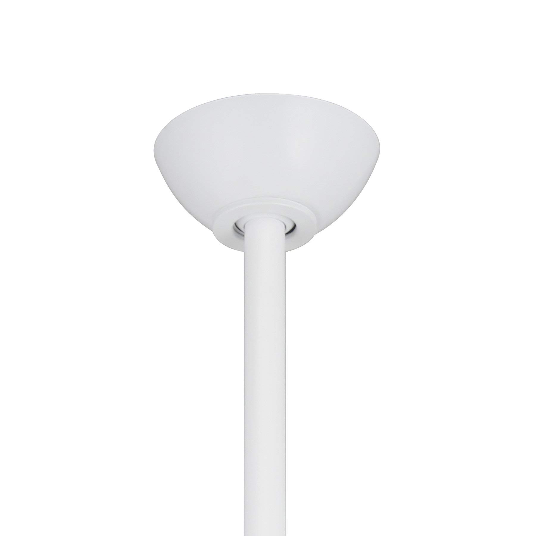 Minka Aire Roto 52 Inch White Indoor Ceiling Fan with Wall Control - Perfect for Living Room, Bedroom & Home Office Cooling
