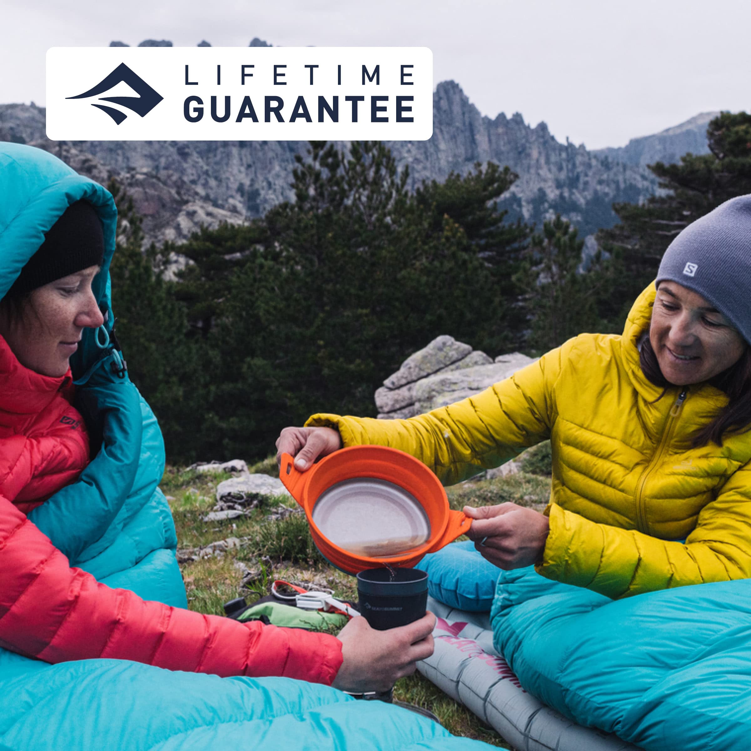Sea to Summit X-Pot Collapsible Camping Cook Pot - Lightweight Compact Backpacking Cookware for Hiking, Camping & Outdoor Adventures