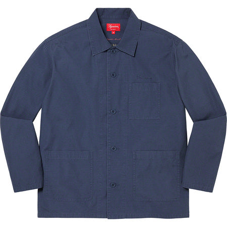 Supreme Blessing Ripstop Shirt Navy Blue - Lightweight Durable Men's Casual Shirt for Outdoor Activities and Streetwear Fashion