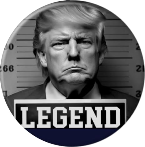 Pro 2A Trump 2024 Pins - Gun Owners for Trump Buttons Set of 8 (2.25 Inches) - Perfect for Political Rallies, Campaign Events & Conservative Apparel Accessories
