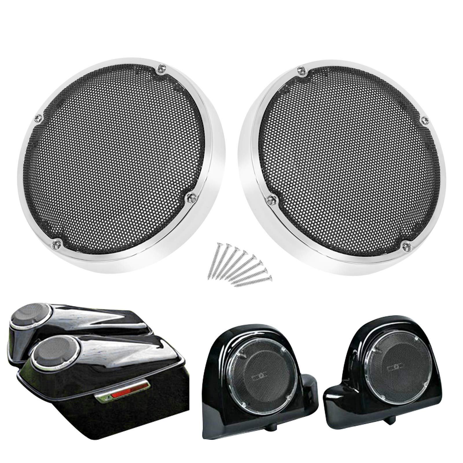 HDBUBALUS Saddlebag Lid 6.5