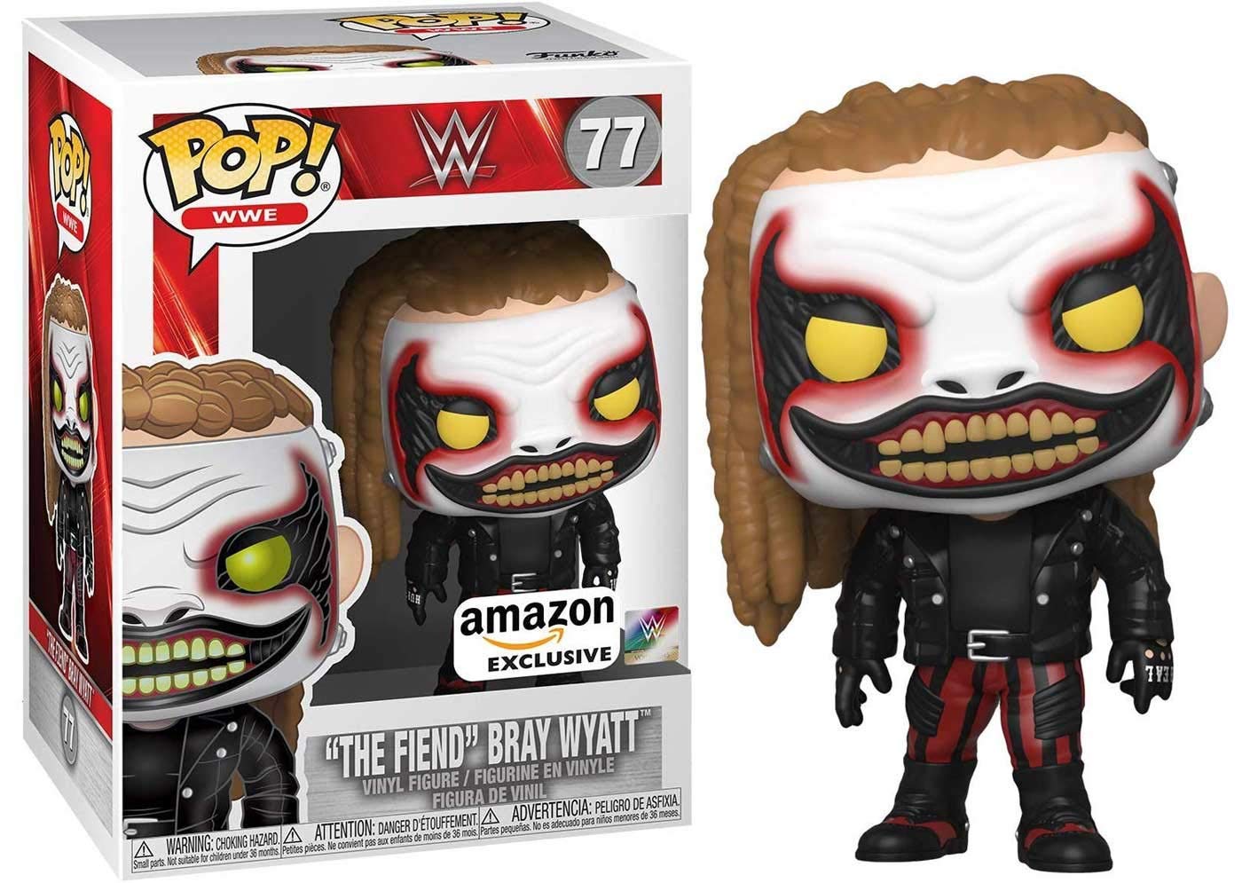 Funko POP! WWE: The Fiend Action Figure - Amazon Exclusive Collectible Toy for Wrestling Fans & Home Decor