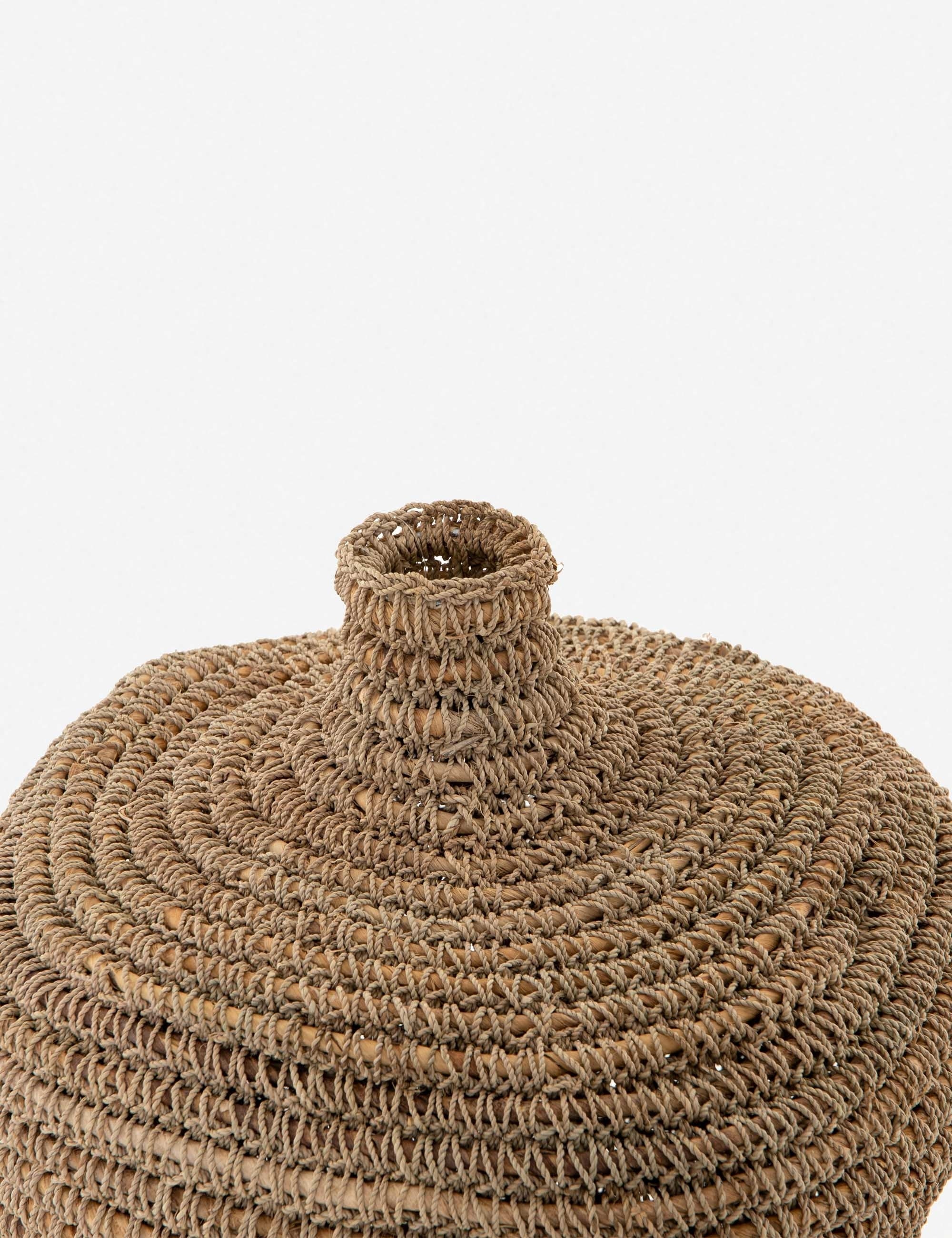 Didi Basket - Premium Handwoven Storage Baskets for Home Organization, Laundry, Toys, and Decor | Eco-Friendly Natural Fiber Basket for Living Room, Bedroom, Nursery & Office