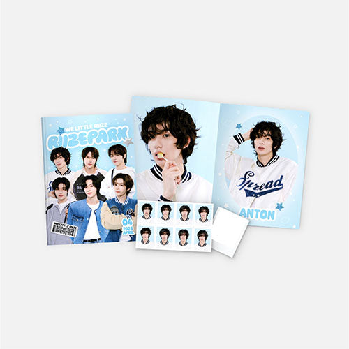 RIIZE 2025 WE LITTLE RIIZE 2nd Official Merchandise Magazine Set - Kpop Fan Collection, Gift for Kpop Lovers, Perfect for Display and Fan Meetings