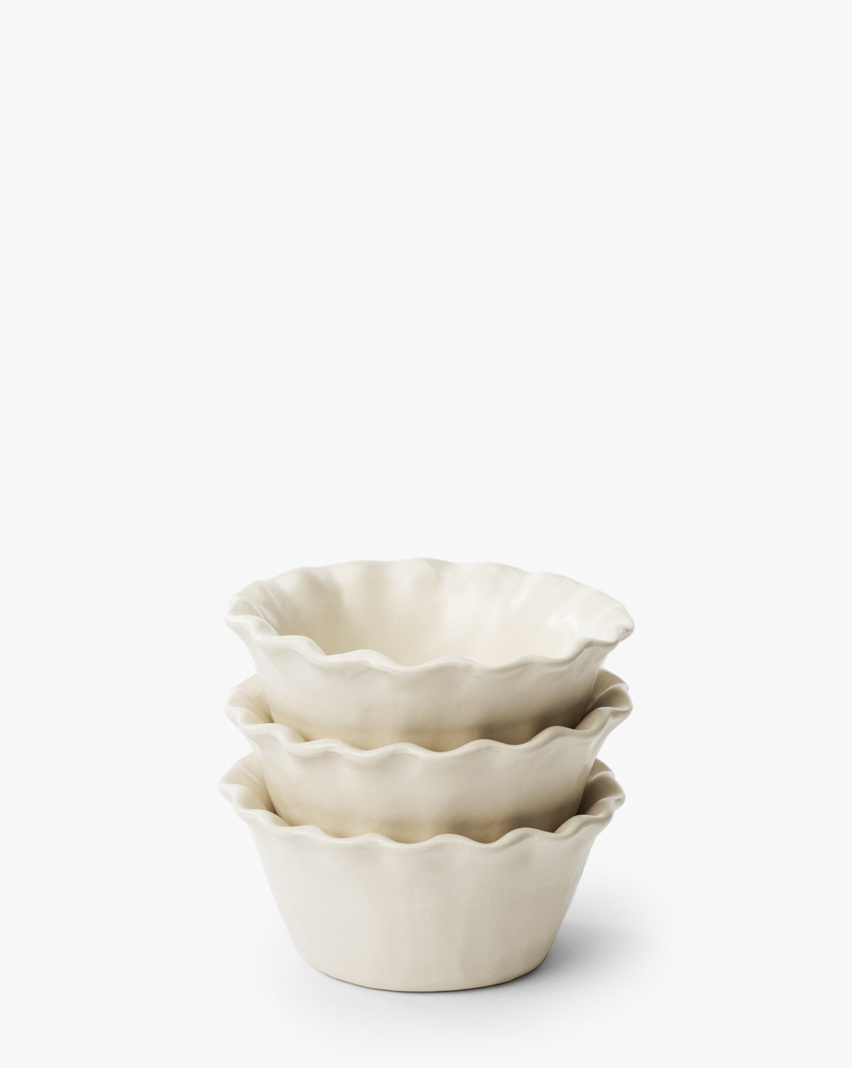 Olindo Handcrafted Ceramic Pinch Pots - Set of 3 for Home Decor, Kitchen Storage & DIY Planters | Perfect for Succulents, Spices & Small Items