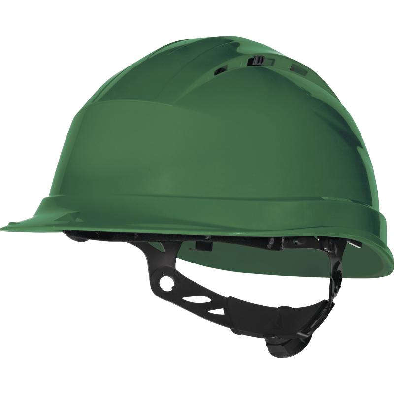 Delta Plus QUARTZ UP IV Safety Helmet - ANSI Certified Hard Hat for Construction & Industrial Work - Lightweight & Durable Head Protection for Workers