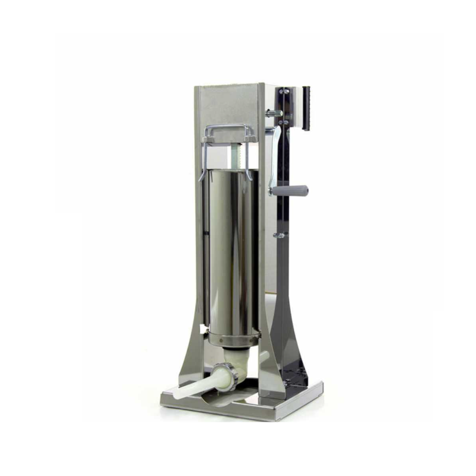 Nella 8 Kg / 18 Lb Vertical Sausage Stuffer - Heavy Duty Stainless Steel Meat Grinder for Homemade Sausages, Jerky & Pet Food - Perfect for Butchers, Home Chefs & BBQ Enthusiasts