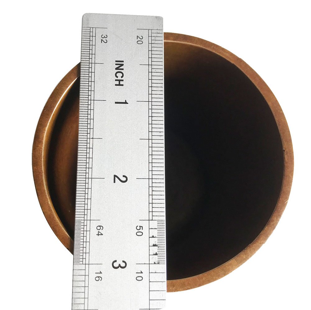 Easyou Bronze Brush Holder - Traditional Chinese & Japanese Calligraphy Brush Pot - Plain Design for Painting & Writing - Perfect for Artists, Calligraphers & Home Office Decor