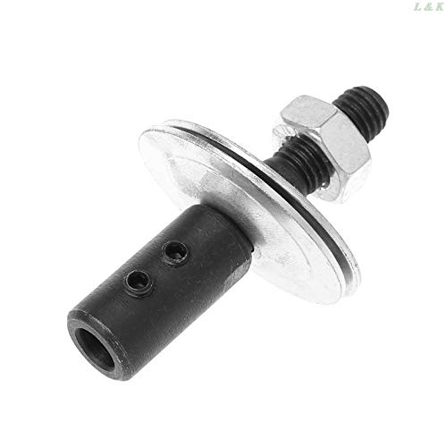 10mm Spindle Adapter for Bench Grinder - 8x12x62mm U50A Compatible with Grinding, Polishing & Shaft Motors - Perfect for Metalworking, Woodworking & DIY Projects